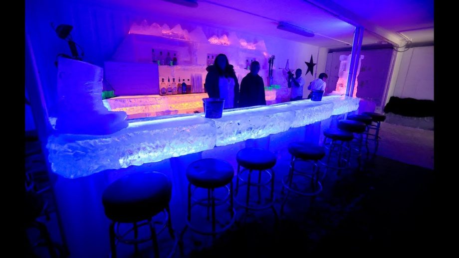 The Ice Saloon is a new teeth-chattering feature at the Mid-State Fair