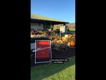 Marcerro restaurant opens at Dairy Creek in SLO